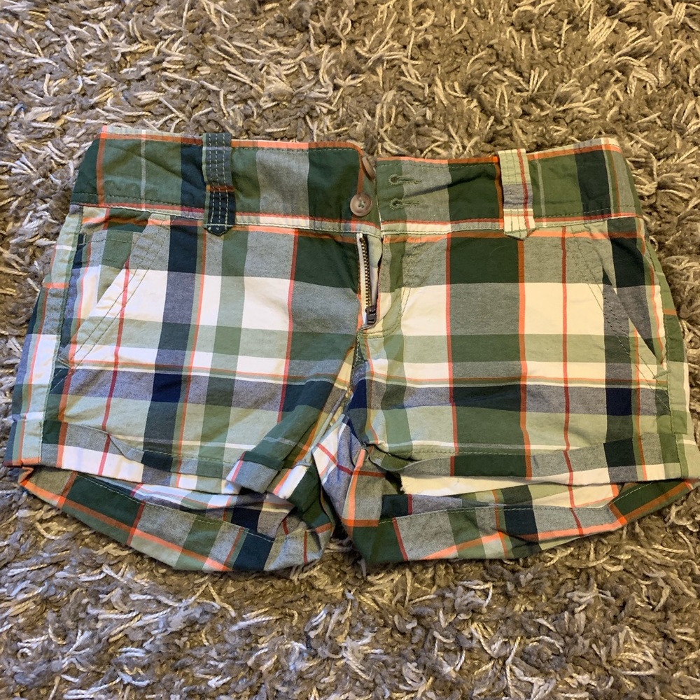 Aeropostale Plaid Shorts